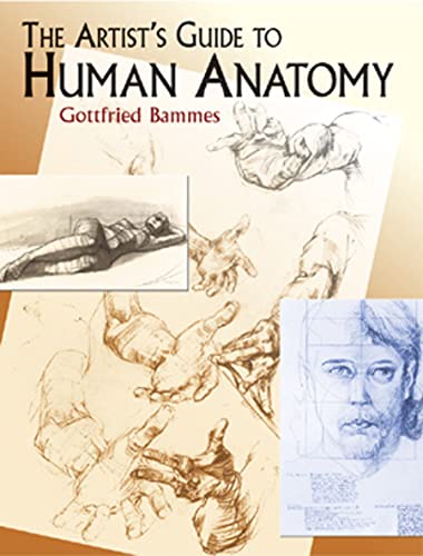 Portada de The Artist's Guide to Human Anatomy (Dover Anatomy for Artists)