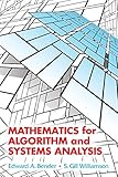 Mathematics For Algorithm And System Analysis