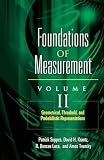 Foundations Of Measurement Geometrical Threshold And Probabilistic Representations