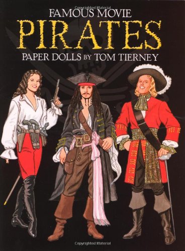 Cover of Famous Movie Pirates Paper Dolls