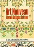 Art Nouveau Stencil Designs In Color