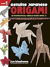 Genuine Japanese Origami, Book 1: 33 Mathematical Models Based Upon (the square root of) 2 (Dover Origami Papercraft)
