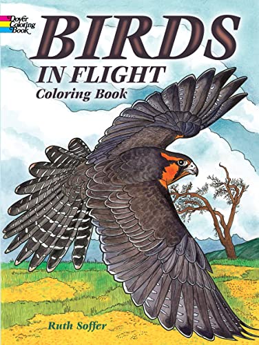 Cover of Birds in Flight Coloring Book