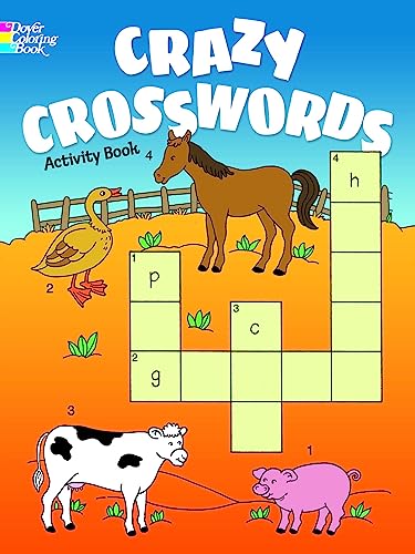 Cover of Crazy Crosswords Activity Book