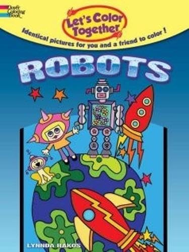 Cover of Let's Color Together -- Robots