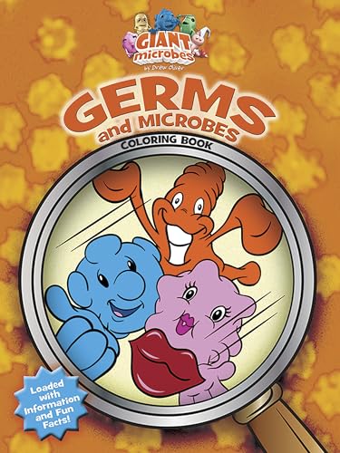 Cover of GIANTmicrobes -- Germs and Microbes Coloring Book