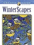 Winterscapes Adult Coloring Book