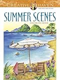 Summer Scenes Coloring Book
