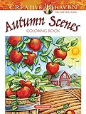 Autumn Scenes Coloring Book