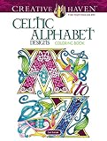 Creative Haven Celtic Alphabet Designs Coloring Book