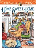 Creative Haven Home Sweet Home Coloring Book Adult Coloring