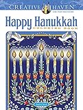 Creative Haven Happy Hanukkah Coloring Book Creative Haven Coloring Books