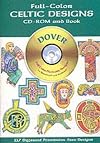 Full-Color Celtic Designs CD-ROM and Book