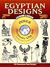 Egyptian Designs CD-ROM and Book (Dover Electronic Clip Art)