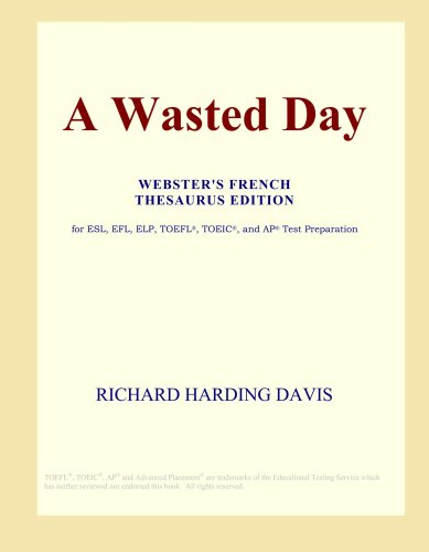 A Wasted Day book cover