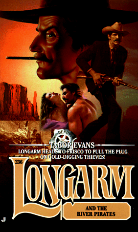 Longarm and the River Pirates book cover
