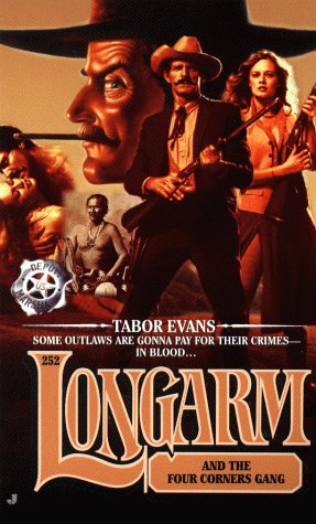 Longarm and the Four Corners Gang book cover