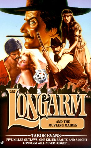 Longarm and the Mustang Maiden book cover