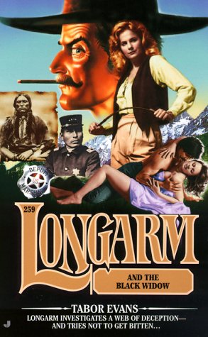 Longarm and the Black Widow book cover
