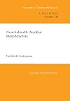 Nuuchahnulth (Nootka) morphosyntax