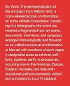 Six Years: The Dematerialization of the Art Object from 1966 to 1972