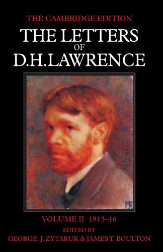 The Letters of D. H. Lawrence book cover