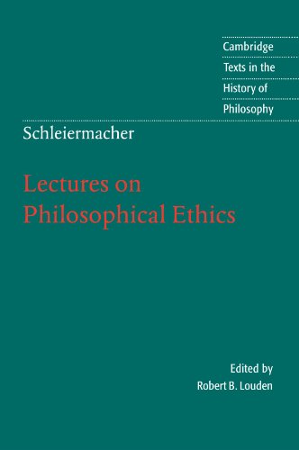 Lectures on Philosophical Ethics book cover