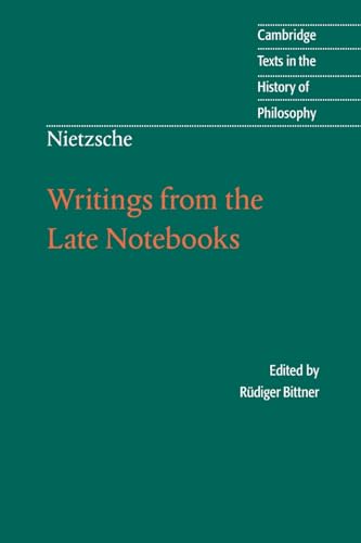 Writings from the Late Notebooks cover