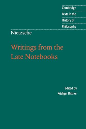 Writings from the Late Notebooks book cover