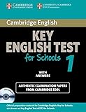 Cambridge Ket For Schools 1 Selfstudy Pack Students Book With Answers And Audio Cd Official Examination Papers From University Of Cambridge Esol Examinations