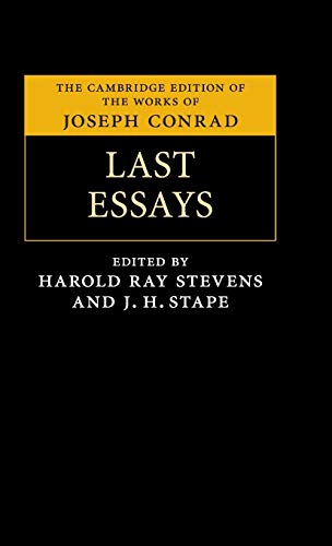 Last Essays book cover