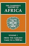 The Cambridge History of Africa, Volume 1: From the Earliest Times to c. 500 B.C.