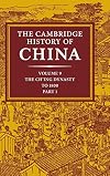 The Cambridge History of China, Vol. 9: The Ch'ing Dynasty, Part 1: To 1800