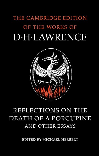 Reflections on the Death of a Porcupine and Other Essays book cover