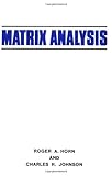 Matrix Analysis