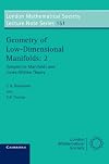 Geometry of Low-Dimensional Manifolds, Vol. 2: Symplectic Manifolds and Jones-Witten Theory (London Mathematical Society Lecture Note Series)