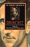 The Cambridge Companion to Brecht