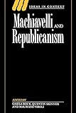 Machiavelli and republicanism