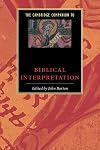 The Cambridge Companion to Biblical Interpretation