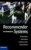 Recommender Systems An Introduction