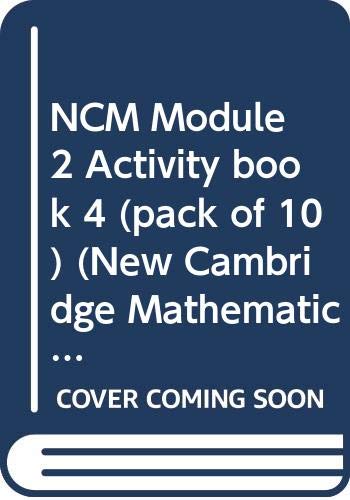 Cover of NCM Module 2 Activity book 4 (pack of 10) (New Cambridge Mathematics)