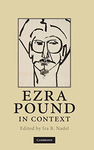 Ezra Pound in Context (By: Ira B. Nadel) cover