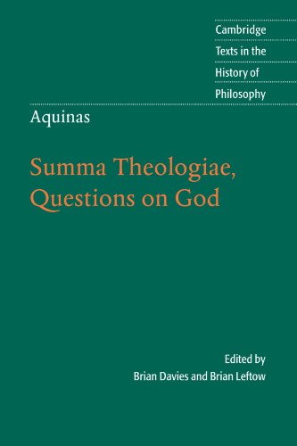Summa Theologiae / Questions on God (By: Brian Davies,Thomas Aquinas,Brian Leftow) cover