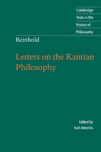 Letters on the Kantian Philosophy book cover