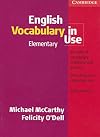 English Vocabulary in Use: Elementary