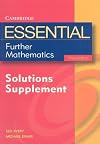 Essential Further Mathematics Solutions Supplement Third Edition