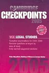 Cambridge Checkpoints VCE Legal Studies 2005