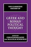 The Cambridge History of Greek and Roman Political Thought