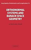 Orthonormal Systems And Banach Space Geometry