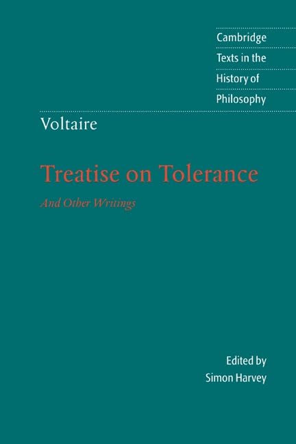 Treatise on Tolerance and Other Writings book cover